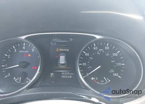 2016 Nissan Rogue Sl из США, поврежденный, VIN 5N1AT2MV6GC810430